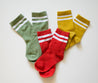 Retro Striped Midi socks - 3 pairs!